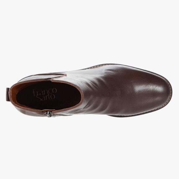 Franco Sarto Marcus Bootie Brown Leather (WIDE) - Picture 11 of 11